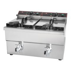 Friteuse 8L+8L RVS CaterChef EMG 688828