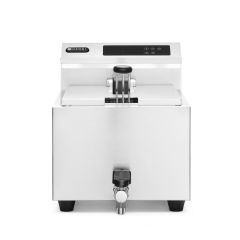 Friteuse Profi Line met aftapkraan digitaal - 8 l RVS Hendi HEN 207369