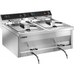 Friteuse Tafelmodel Gastroline 9+9V Saro 172-4025