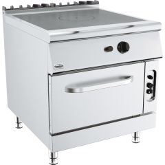 Gasfornuis Base 900 Kookplaatfornuis Gasoven - 80x90x90 cm Combisteel 7178.3040
