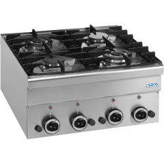 Gasfornuis Gas Kookplaat, 4 Branders, 600 Line Tafelmodel G4S6 Saro 504-1020