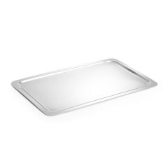 Gebaktray GN 1/1 met gladde rand RVS Hendi HEN 807705