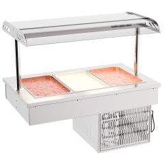 Gekoeld Buffet Drop-In Gekoelde Bak 3/1 - 120x70x105 cm Combisteel 7178.2040