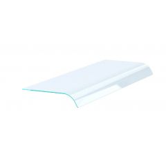 Gekoeld Buffet Gebogen Glas Aan 1-Zijde 5/1 - 165x50x10,8 cm Combisteel 7495.0515