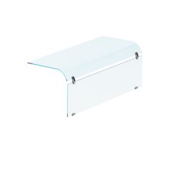 Gekoeld Buffet Gesloten Gebogen Glas Aan 1-Zijde 5/1 - 165x51,5x42 cm Combisteel 7495.0555