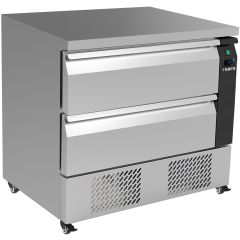 Gekoelde Werkbank Koeltafel Met Laden, 2 Model Draw 2Sk Saro 323-1600