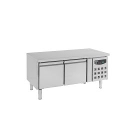 Gekoelde werkbank Koelwerkbank 2 Deuren - 120x70x65 cm Combisteel 7950.0430