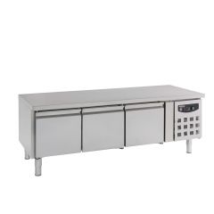 Gekoelde werkbank Koelwerkbank 3 Deuren - 179,5x70x65 cm Standard Line Combisteel 7450.0760
