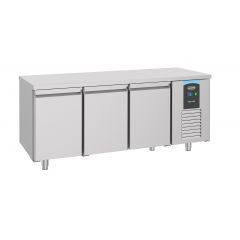 Gekoelde werkbank Koelwerkbank 3 Deuren Energy Line - 186,5x70x85 cm Combisteel 7489.5505