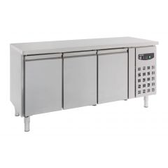 Gekoelde werkbank Koelwerkbank 3 Deurs - 179,5x70x85 cm Standard Line Combisteel 7950.0082