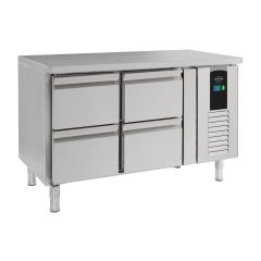 Gekoelde werkbank Koelwerkbank 4 Laden Energy Line - 136x70x86 cm Combisteel 7450.5040