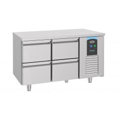 Gekoelde werkbank Koelwerkbank 4 Laden Energy Line - 140x70x85 cm Combisteel 7489.5540