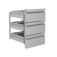 Gekoelde werkbank Ladenblok 1/3 Monoblock Soft Closing Geeft Geen Garantie Op Het Inbouwen Van Een Ladeblok - Pro Line Combisteel 7489.0523