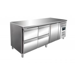 Gekoelde Werkbank Met 1 Deur En 2X Sets Van 2 Lades, Model Kylja 3140 Tn Saro 323-10718