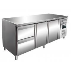 Gekoelde Werkbank Met 2 Deuren En 1X Set Van 2 Lades, Model Kylja 3110 Tn Saro 323-10716