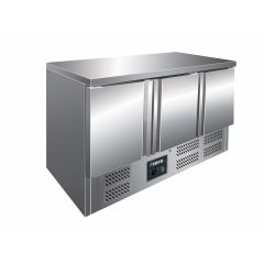Gekoelde Werkbank Met 3 Deuren, Model Vivia S 903 S/S Top Saro 323-1004