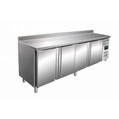 Gekoelde Werkbank Met 4 Deuren En Opstaande Rand, Model Kylja Gn 4200 Tn Saro 323-1172