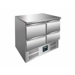 Gekoelde Werkbank Met Lades, Model Vivia S 901 S/S Top 4 X 1/2 Saro 323-1009