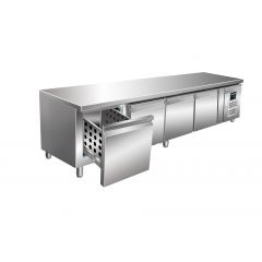 Gekoelde Werkbank Onderbouw Koelwerbank Met Lades Model Ugn 4100 Tn-4S Saro 323-3117