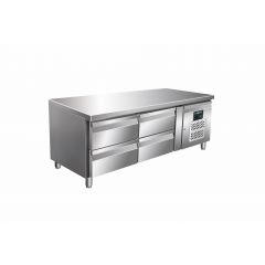 Gekoelde Werkbank Onderbouw Koelwerkbank, 2X2 Laden Ugn 2140 Tn Saro 323-3122