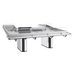 Gekoelde werkbank Vis Toonbank - 249x171x108,8 cm Combisteel 7178.0910