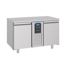 Gekoelde werkbank Vrieswerkbank 2 Deuren Monoblock Energy Line - 130x70x85 cm Pro / Combisteel 7489.5130