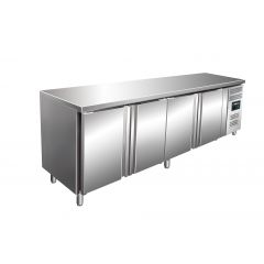 Gekoelde Werkbank Vrieswerkbank, 4 Deuren, Model Hajo 4100 Bt Saro 323-1079