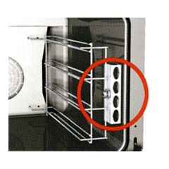 Geleiderek set (2) RVS Unox EMG 596135