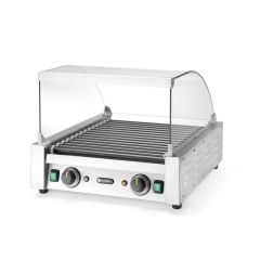Glazen cover voor worstenroller grill Gehard glas Voor worstenroller grill 14 (268735) Hendi HEN 268742