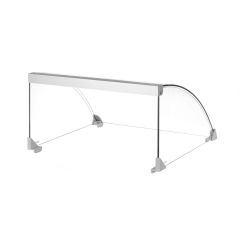 Glazen cover voor worstenroller grill Gehard glas Voor worstenroller grill 9 (268605) Hendi HEN 268612