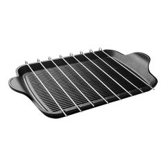 Grillplaat 47x26 cm alum. Risoli EMG 729005