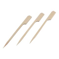 Hamburger prikkers L.9,0 cm (100) bamboe Westmark EMG 15060