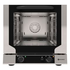 Heteluchtoven compact met vochtinjectie RVS Hendi HEN 219997