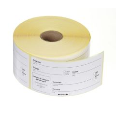 Houdbaarheidsstickers, multifunctioneel, eenvoudig te verwijderen (500 stuks) Papier Hendi HEN 850879