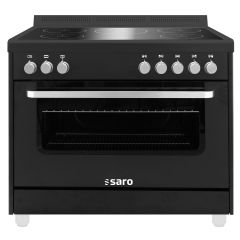 Inductiekookplaat Semi-Professionele Inductiefornuis Met Elektrische Oven Model Ts95Ind61N Zwart Saro 331-1205