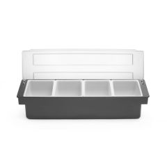 Ingrediëntenhouder – 4 containers ABS/HIPS/PP/PS BarUp HEN 552025