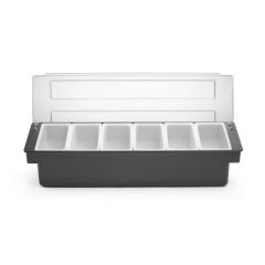 Ingrediëntenhouder – 6 containers ABS/HIPS/PP/PS BarUp HEN 552032