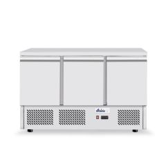 Koelbank met 3 deuren Kitchen Line 380L RVS Arktic HEN 232026