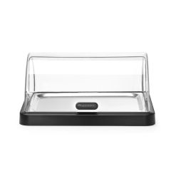 Koeldisplay met rolltop “Duo” UNIQ ABS/RVS/PET Enkel Hendi HEN 871805