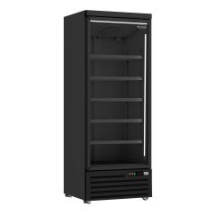 Koelkast 1 Glasdeur Zwart Jde-600R Bl - 75x71x199,7 cm Combisteel 7455.2242