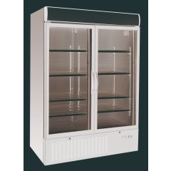 Koelkast 2 Glasdeuren - 120x72x206,3 cm Combisteel 7450.0140