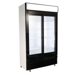Koelkast Schuif Glasdeuren Bez-780 Sl - 112x59,5x210 cm Combisteel 7455.1396