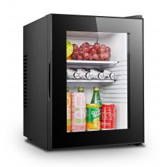 Koelkast tafelmodel Minibar 40L Glasdeur Peltier Koeling - 40,5x44,3x54,5 cm Combisteel 7013.2560