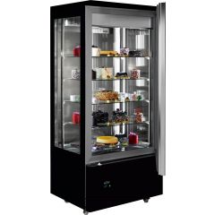 Koelvitrine Gekoelde Gebaksvitrine Chocolade - 80x66x187 cm Combisteel 7489.5395
