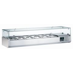 Koelvitrine Gekoelde Opzetvitrine Model Evrx 1500/380 Saro 465-2107