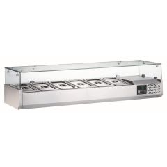 Koelvitrine Gekoelde Opzetvitrine Model Evrx 1600/380 Saro 465-2110