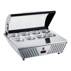 Koelvitrine RVS CaterCool EMG 712020