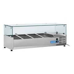 Koelvitrine RVS Cool Head EMG 712021