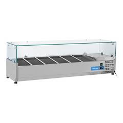 Koelvitrine RVS Cool Head EMG 712022