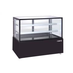 Koelvitrine Taartvitrine 410L Zwart Model Marion Saro 330-1107